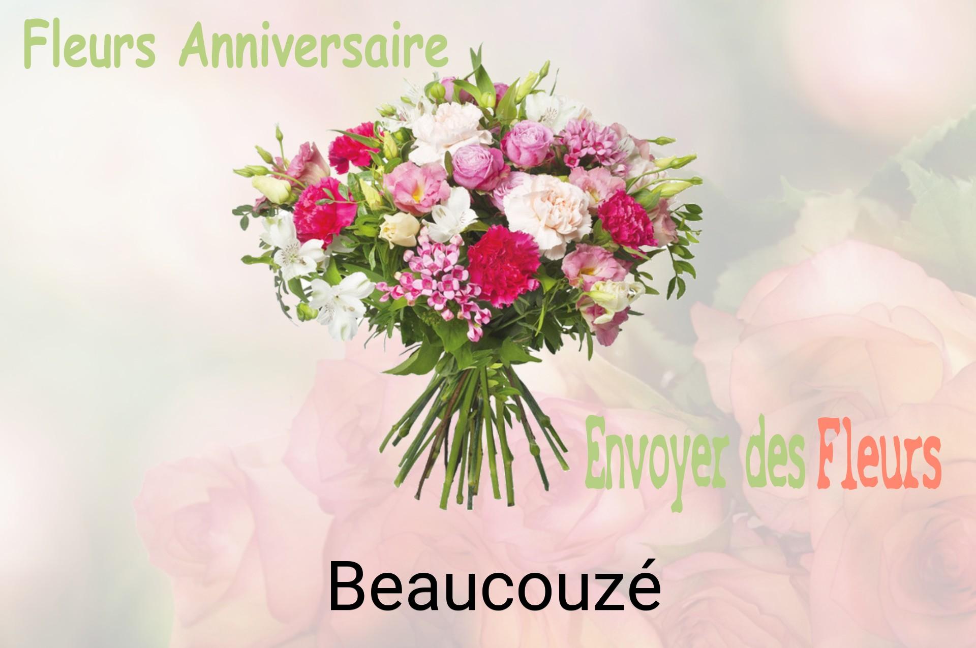 Bouquet de fleurs d’anniversaire livré à Beaucouzé